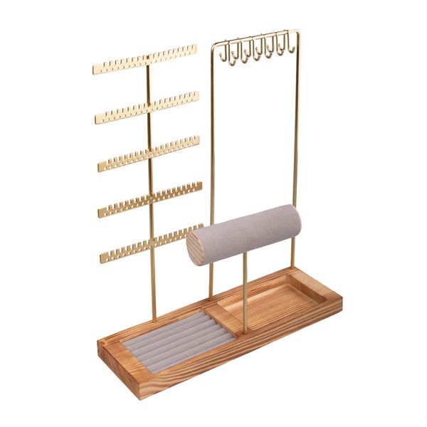 Multifunctional Jewellery Organiser Stand Necklace Bangle Earring Display