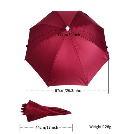 Red umbrella hot sale hat