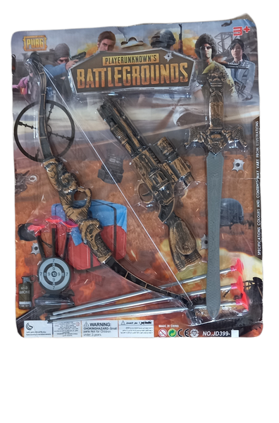 Battlegrounds Sword Gun and Dart Set