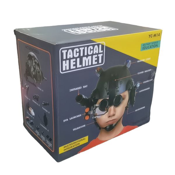YC-M14 Future Soldier Style Tactical Helmet Adventure Toy Set For Kid