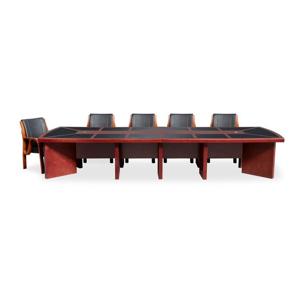 Arcadian 1 Presidential Boardroom Mahogany Table