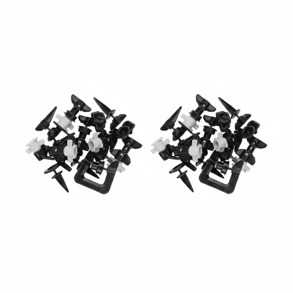 Gulf 10 Piece Black Swivel Micro Sprinklers with 1.5mm Nozzles - - 2 Pack