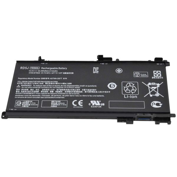 Battery for HP Omen 15-AX, Pavilion 15 Series (TE04XL, HSTNN-DB7T)