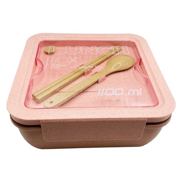 Compartment Lunch Box with Secure Lid &amp; Dividers