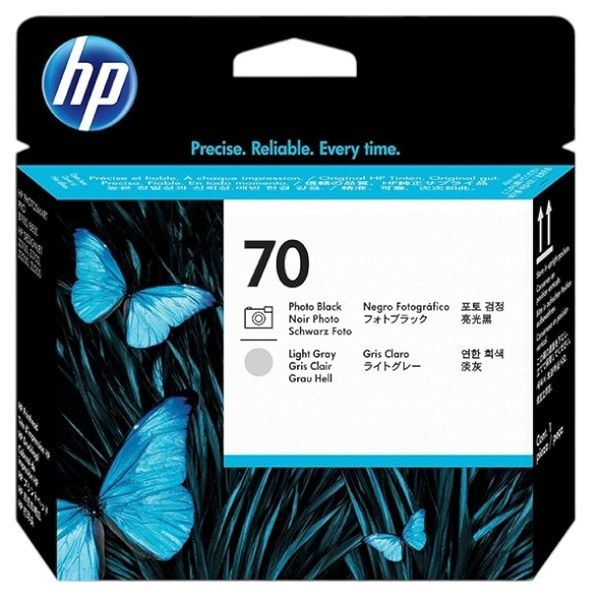 HP 70 Photo Black &amp; Light Gray Printhead for Designjet Z Series