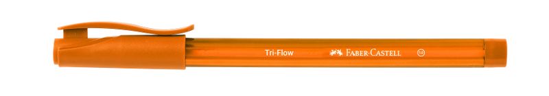Faber Castell, Tri-Flow Ball Pen - Orange 50'S