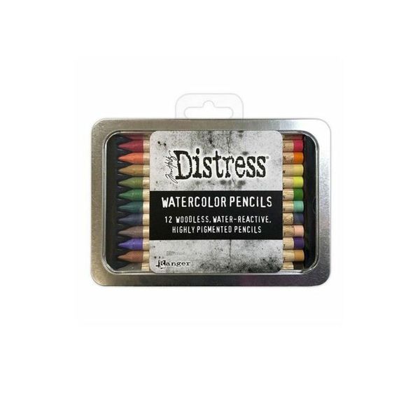 Tim Holtz Distress Watercolor Pencils Set 4