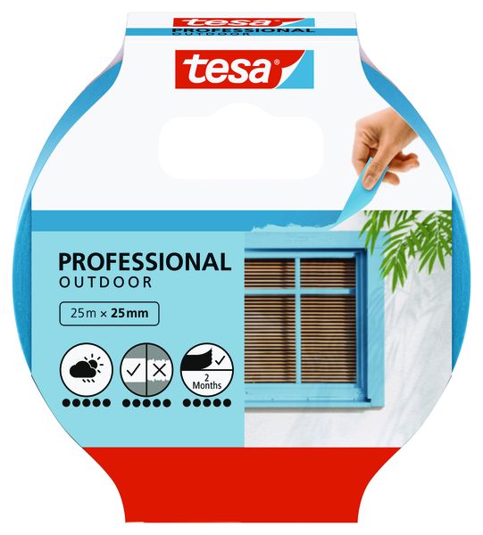 TESA Masking Tape Professional Outdoor 25m x 25mm