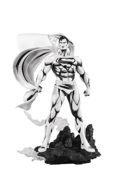 SDCC 2024 DC Heroes Superman B&amp;W PX PVC 1/8 Statue