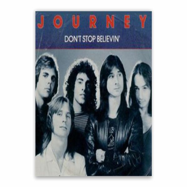 Journey Dont Stop Believin Poster - A1