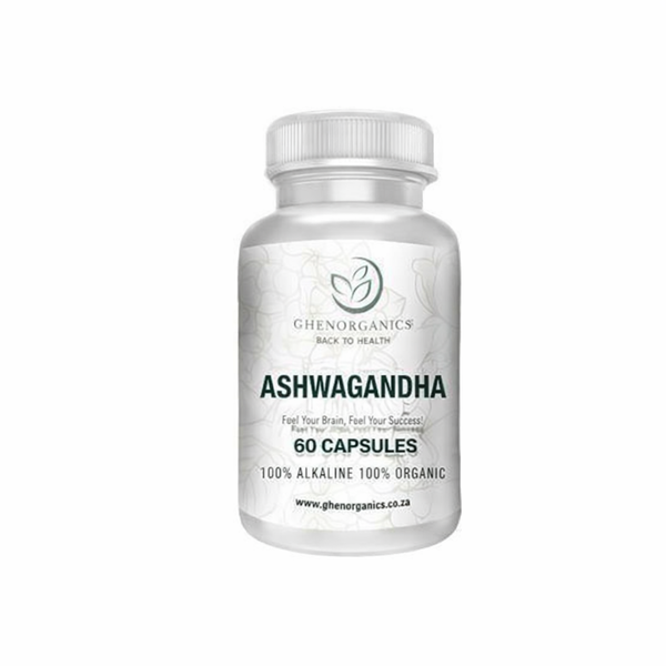 GHENORGANICS Back To Health Ashwagandha Capsules