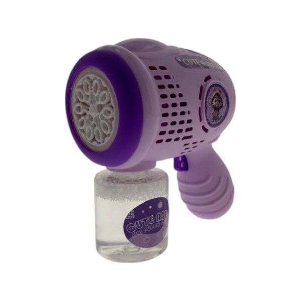 Playful Tiger Cute Bubble Gun - Purple