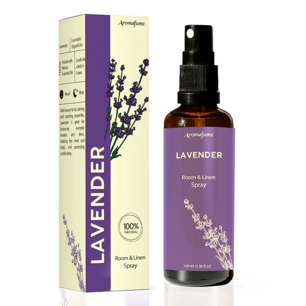 Aromafume Lavender Natural Room &amp; Linen Spray 100ml