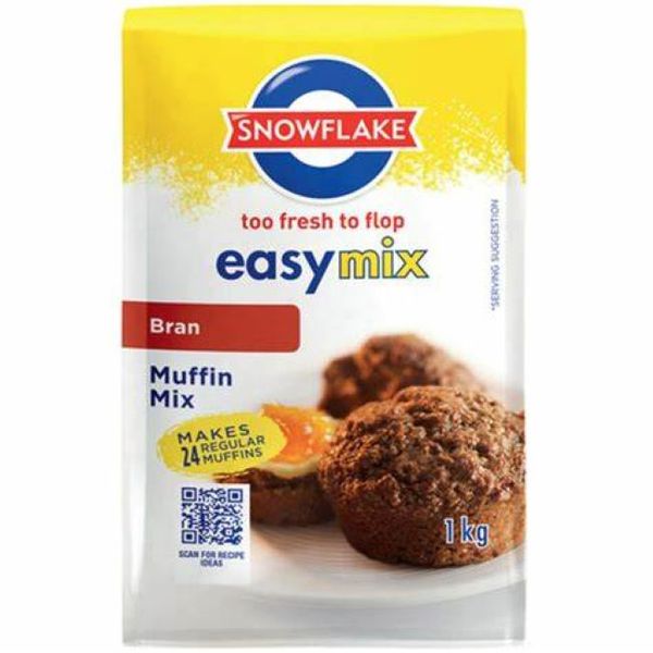 Snowflake Easy Mix - Bran Muffin Mix - 1kg