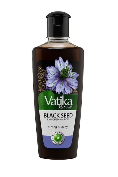 Vatika Naturals Black Seed Enriched Hair Oil - Strong &amp; Shiny 200 ml