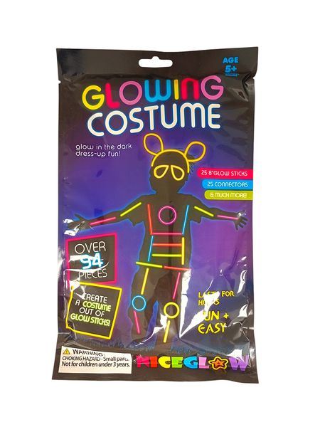 Glowing Costume - Glow in the Dark Dress-Up Fun!