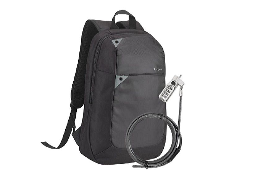 Targus Intellect 15.6" Laptop Backpack Black/Grey Buy Online in
