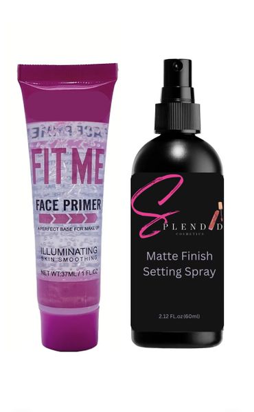 Face Primer &amp; Matte Finish Setting Spray
