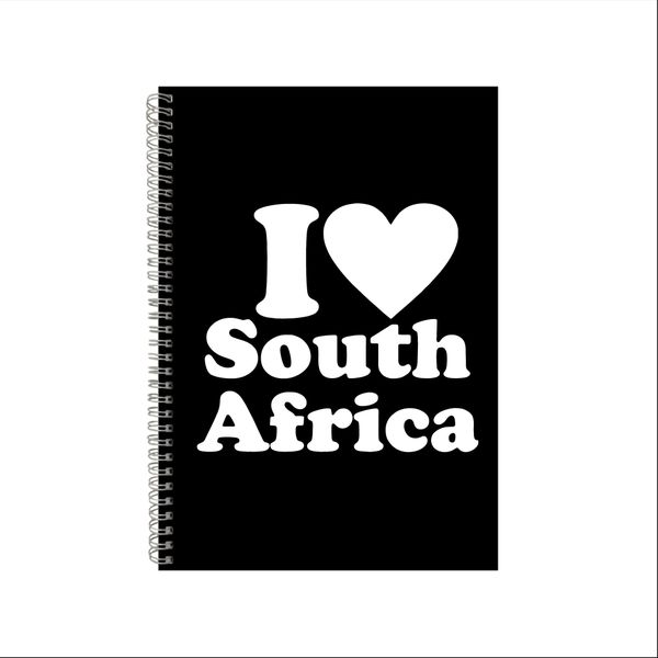 Love South Africa Notebook Gift Idea A4 Notepad Pad 67