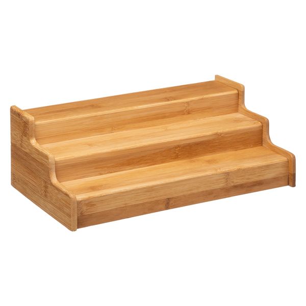 Five Simply Smart Stretch Bamboo Spices Rack Organizer