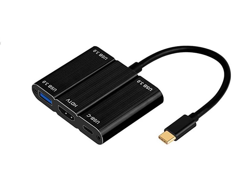 Type-C to USB HDMI Converter USB PD Charger 4K Ultra HD