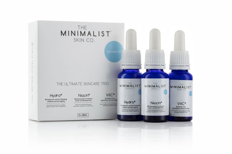 1% Hyaluronic Acid, 10% Niacinamide, 1% Vitamin C - Serum 3 pack