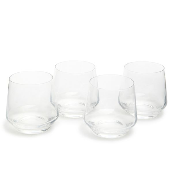 George &amp; Mason - Soho Crystal Tumblers - 365ml - Set of 4