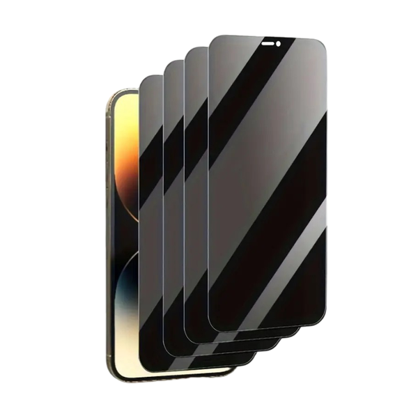 4-Pack Tempered Glass Privacy Screen Protector for iPhone 13 Pro Max