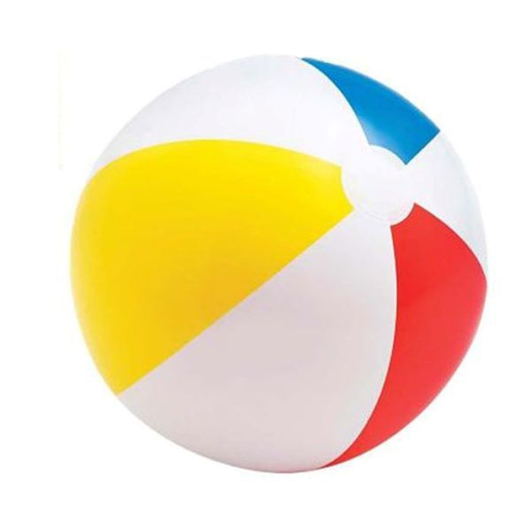 Beach &amp; Pool Blow up Ball - Rainbow
