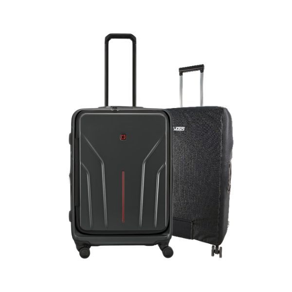 Wenger Amplix 69cm Hardside Luggage Trolley + Free Voss Luggage Cover