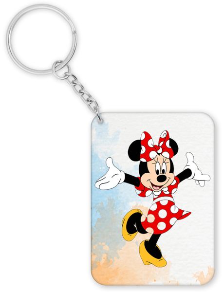 Minnie Mouse Disney Birthday Christmas Gift Keyring