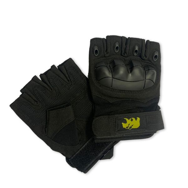 Nordiske Precision Tactical Half Finger Gloves | Black