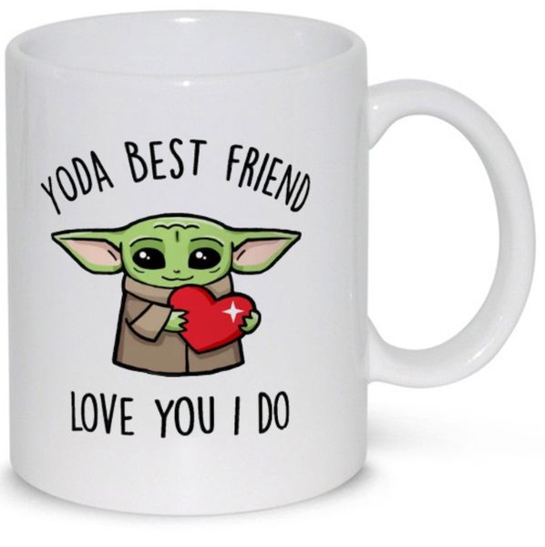 Yoda Best Friend Love I Do Star Wars Coffee Mug (11 Oz Normal Size)