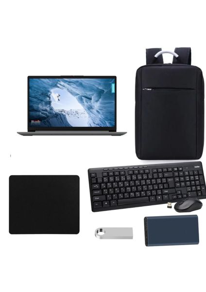 Lenovo Notebook IdeaPad 1 Intel Celeron N4500 8GB 256GB SSD - VTEL Bundle