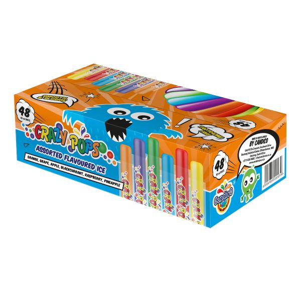 Crazy Pops - Ice Pop Box of 48