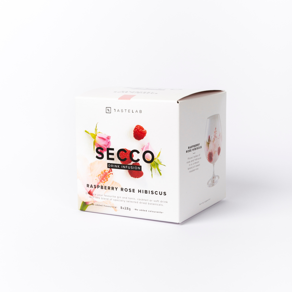Secco Drink Infusion Raspberry Rose - 8 pack