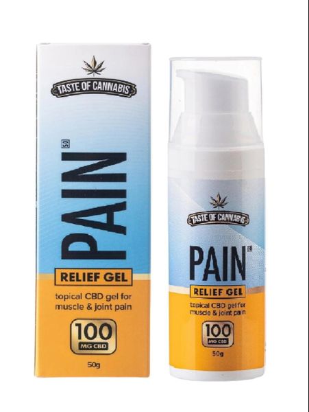 Taste of Cannabis - Pain Relief Gel 100mg CBD Isolate