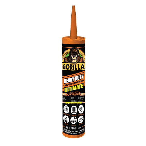Gorilla Construction Adhesive Ultimate 9oz 266ml