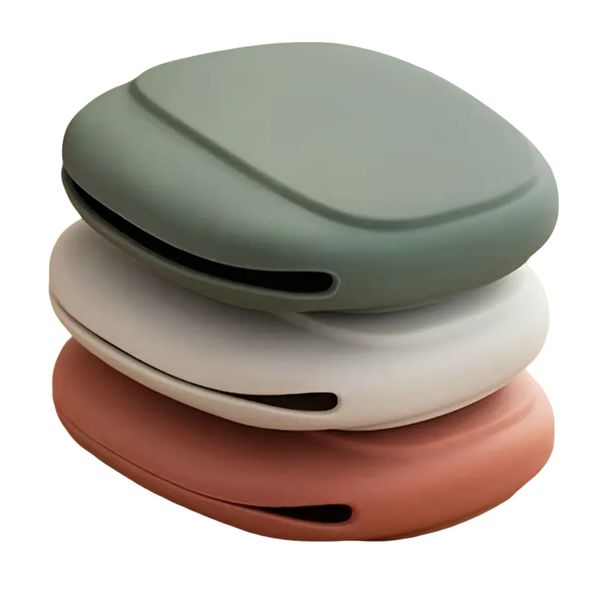 3pcs Silicone Travel Organizer Pouches - Lightweight Cord Storage Bags