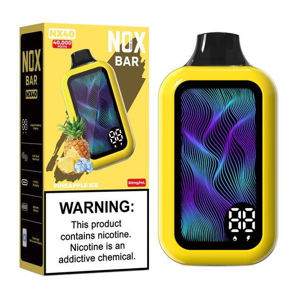 NX 40k Puffs Disposable Pineapple Ice 50mg