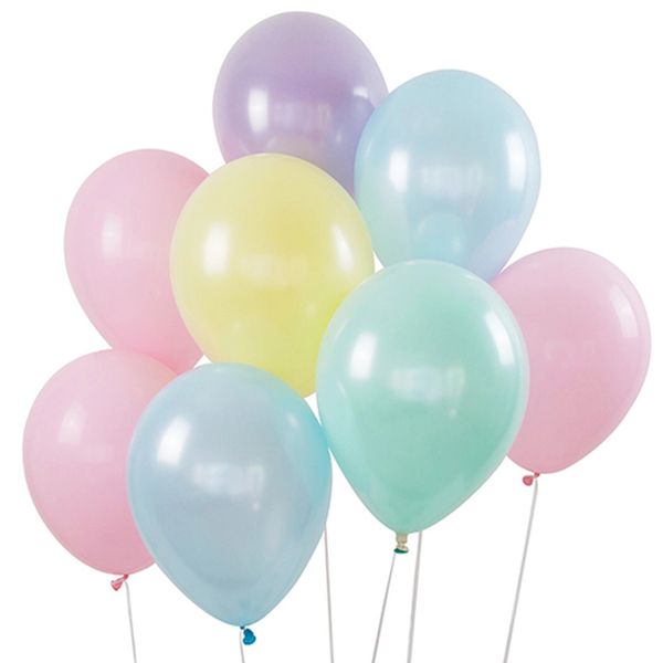 Assorted Pastel Balloons (Pack of 25)