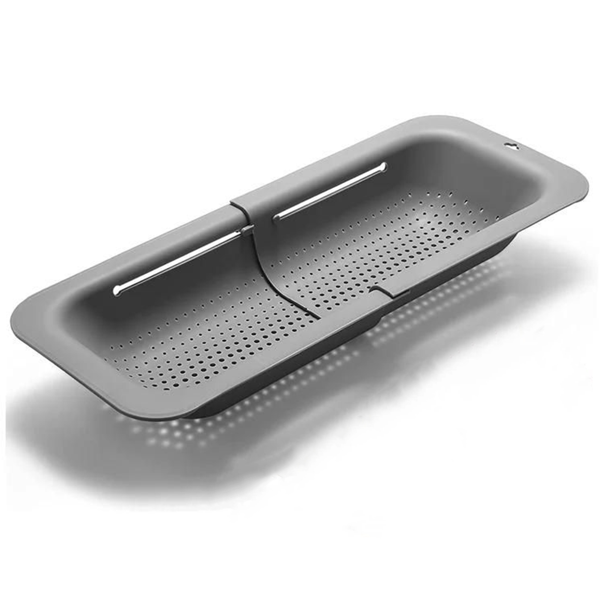 Kitchen Strainer Basket Over the Sink Strain Extendable Draining Rack | Shop Today. Get it ...