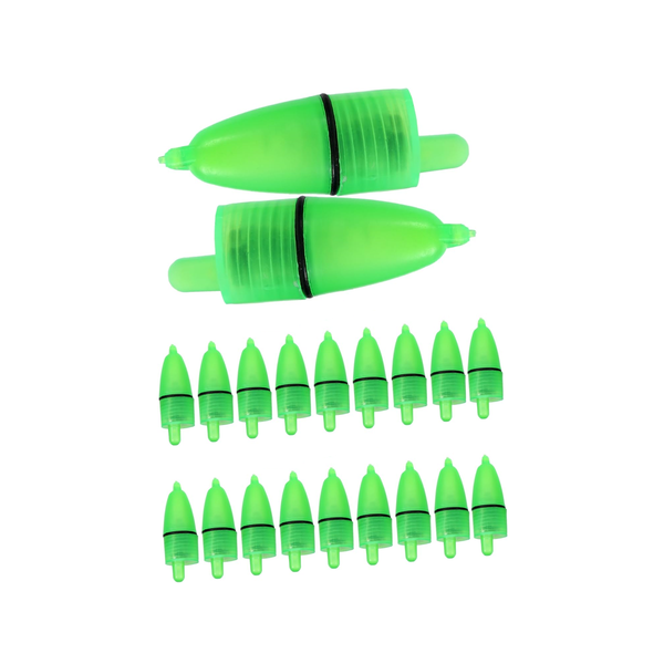 LED Fishing Float Bobbers 20Pcs