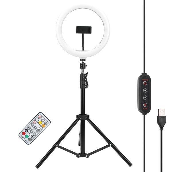 10" RGB Ring Light for Photography