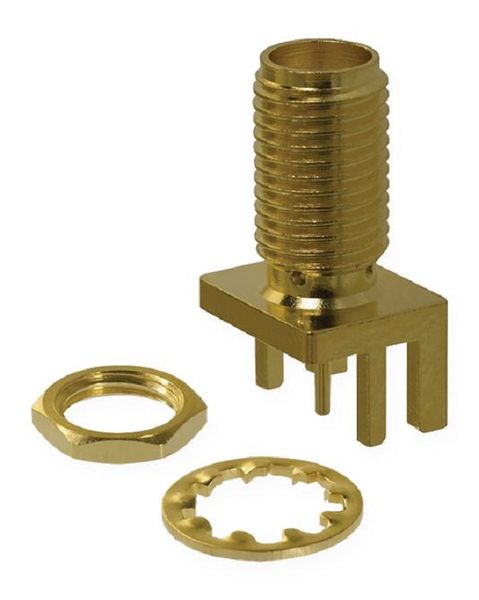 Amphenol (132231) RF / Coaxial Connector, SMA Coaxial, 50 ohm
