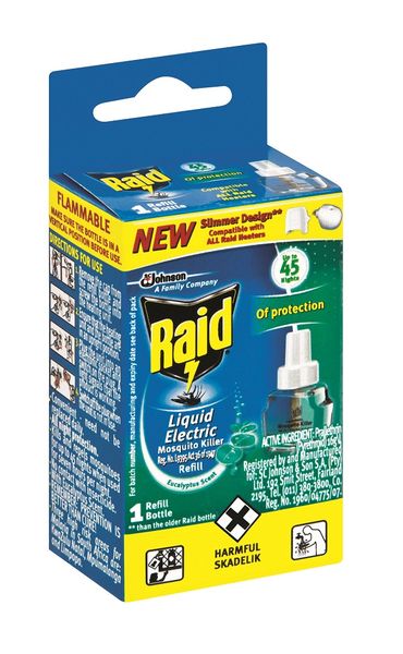 Raid Liquid Electric Refill Eucalyptus 33ml