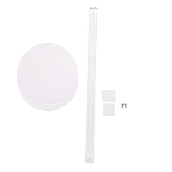 2 Pieces Acrylic Donut Stands Clear Bagels 5.9 Inch Stand for Party