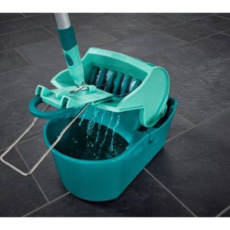 Leifheit Floor wiper Classic Mop Set (Green) 12 litre bucket