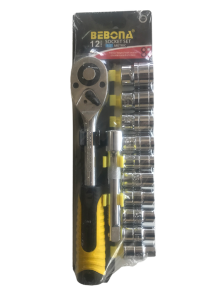 Bebona 1/2" Socket Set (12 Piece)