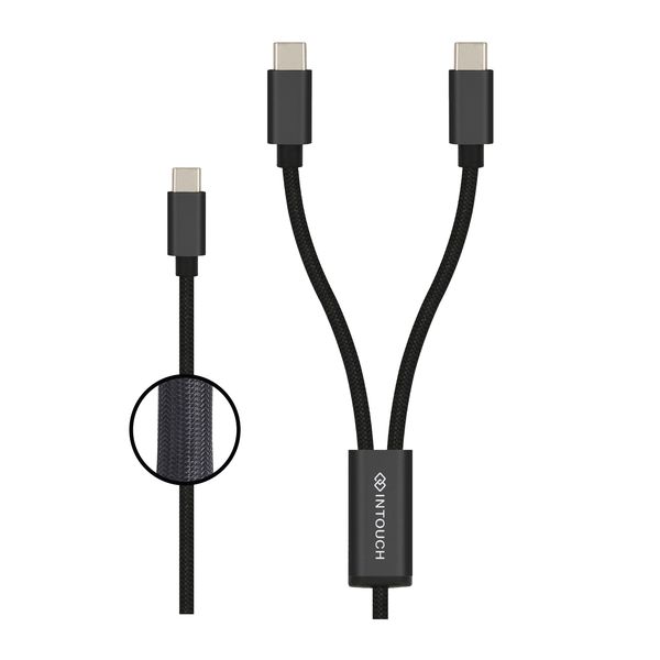 Intouch Type C to Type C Out Braided Cable
